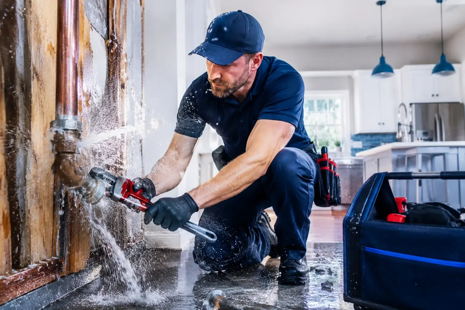 Local emergency pipe repair professionals in Rumsey, KY